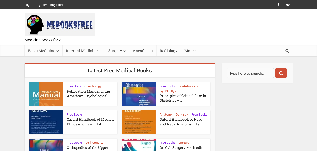 Medicine Books For All Mebooksfree Net