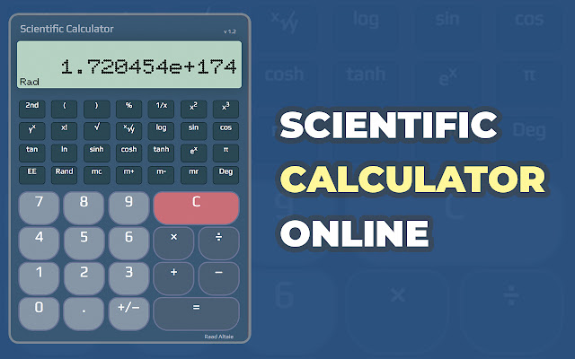 Online Scientific Calculator